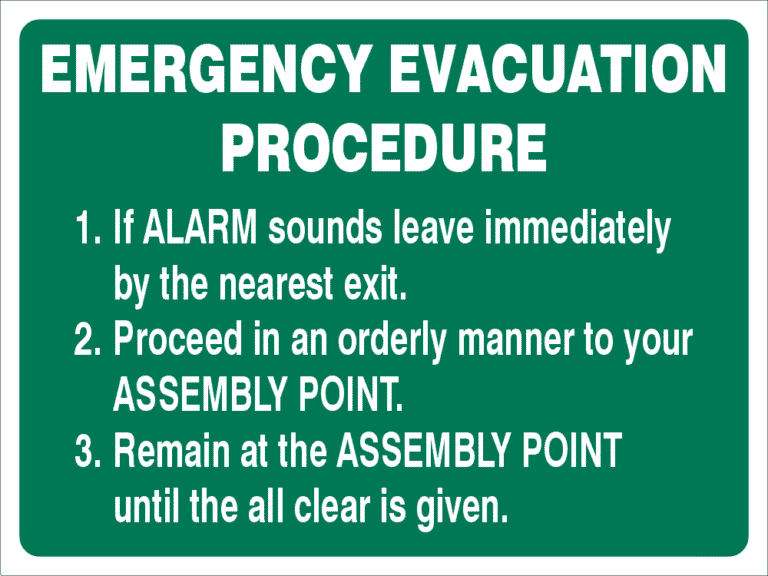 Emergency Evacuation Procedure